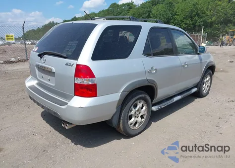 2002 Acura Mdx Touring из США, поврежденный, VIN 2HNYD18852H525328